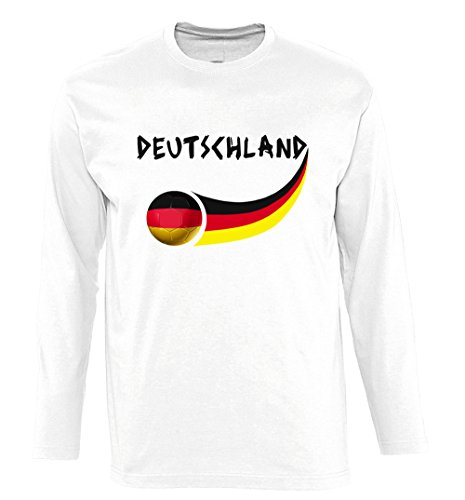 Supportershop Jungen Germany Langarmshirt, weiß, L Supportershop Jungen Germany Langarmshirt, weiß, L von Supportershop