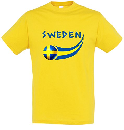 Supportershop Jungen Suède T-Shirt, gelb, XL Supportershop Jungen Suède T-Shirt, gelb, XL von Supportershop
