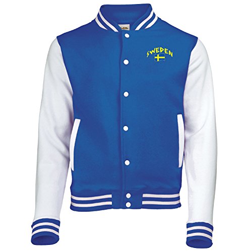 Supportershop Jungen Sweden Jacke, blau, XXL von Supportershop