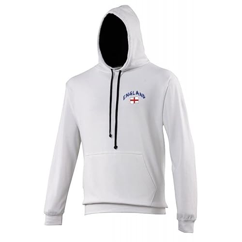 Supportershop Kapuzenpullover Rugby England Unisex L weiß von Supportershop