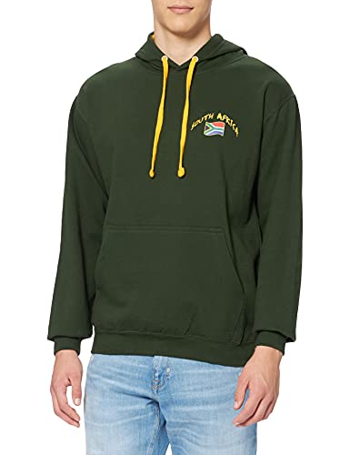 Supportershop Kapuzenpullover Südafrika Unisex Erwachsene, Grün, Größe M von Supportershop