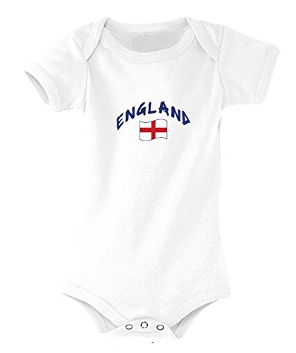 Supportershop Kinder Body England S weiß von Supportershop