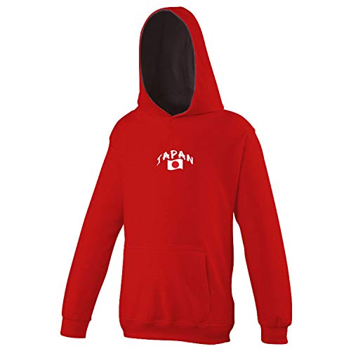 Supportershop Kinder Kapuzenpullover Rugby Japan S rot Supportershop Kinder Kapuzenpullover Rugby Japan S rot von Supportershop