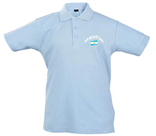 Supportershop Kinder Polo Rugby Argentinien S blau Supportershop Kinder Polo Rugby Argentinien S blau von Supportershop