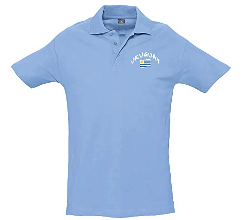 Supportershop Kinder Polo Rugby Uruguay S blau von Supportershop