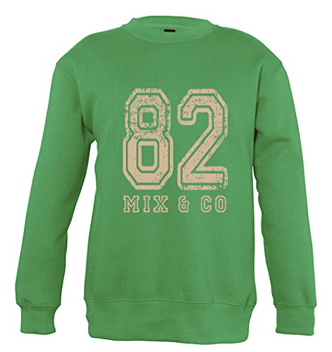 Supportershop Unisex-Kinder-Sweatshirts Einheitsgröße grün Supportershop Unisex-Kinder-Sweatshirts Einheitsgröße grün von Supportershop