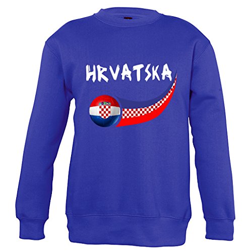 Supportershop Kroatien Sweatshirt Jungen XXL blau Supportershop Kroatien Sweatshirt Jungen XXL blau von Supportershop