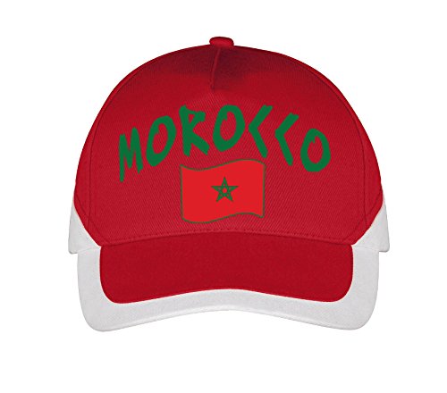 Supportershop Fußballmütze, Marokko, Rot, FR: Einheitsgröße (Größe Hersteller: One Size) EU Supportershop Fußballmütze, Marokko, Rot, FR: Einheitsgröße (Größe Hersteller: One Size) EU von Supportershop