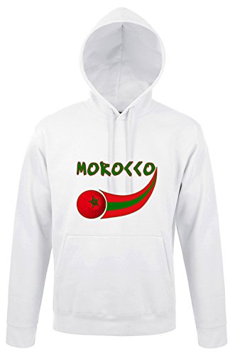 Supportershop Marokko Herren Kapuzen-Sweatshirt Supportershop Marokko Herren Kapuzen-Sweatshirt von Supportershop