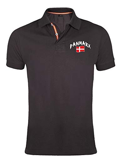 Supportershop Polo Danemark gris foncé Oberteil, grau, L Supportershop Polo Danemark gris foncé Oberteil, grau, L von Supportershop