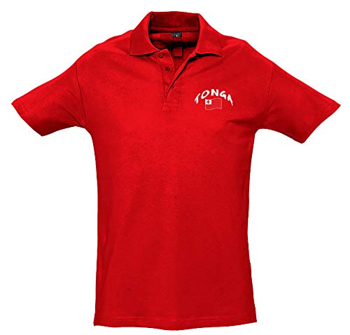 Supportershop Polo Rugby Tonga Unisex M rot Supportershop Polo Rugby Tonga Unisex M rot von Supportershop
