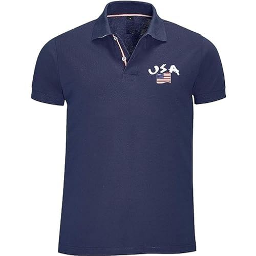 Supportershop Polo rugby USA marine XL Oberteil Supportershop Polo rugby USA marine XL Oberteil von Supportershop