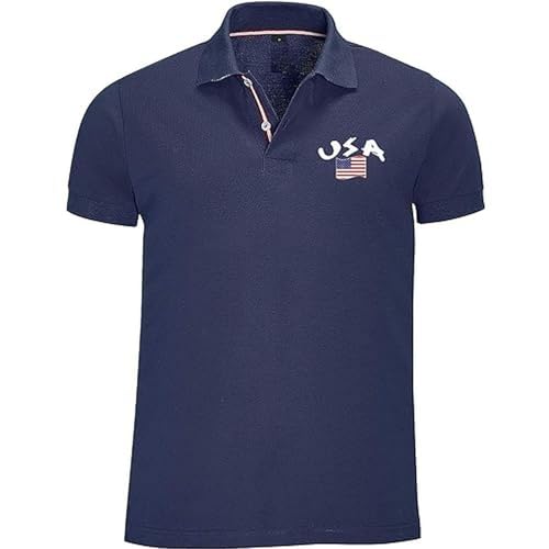 Supportershop Polo rugby USA marine XL Oberteil von Supportershop