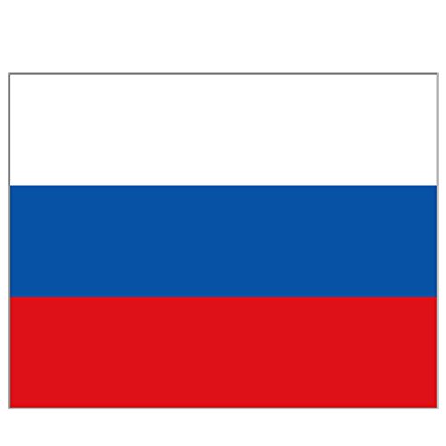 Supportershop Russia Flagge, blau, 150 x 90 cm von Supportershop