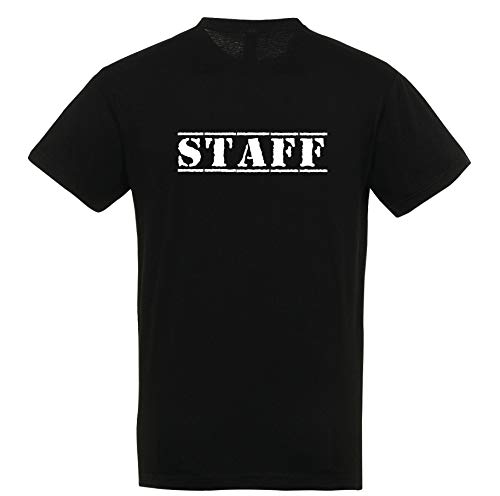 Supportershop Staff T-Shirt, Schwarz, M Supportershop Staff T-Shirt, Schwarz, M von Supportershop