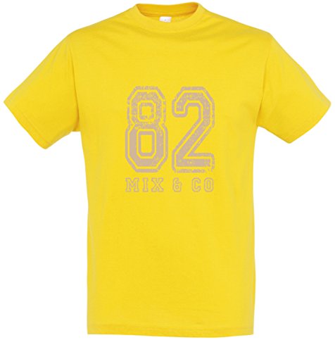 Supportershop T-Shirt Gelb 82 Mix and Co Kinder 8 Jahre gelb von Supportershop