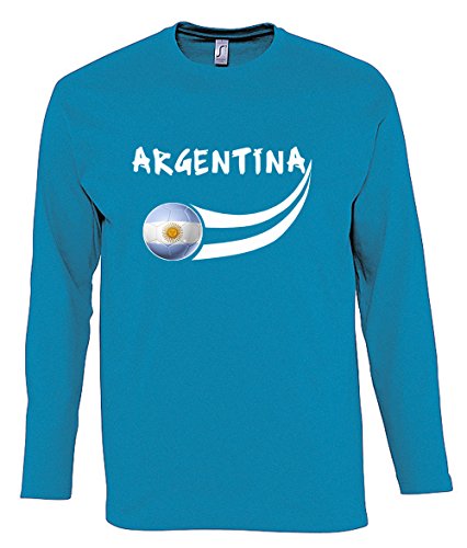 Supportershop T-Shirt L/S Himmel Argentinien Fußball L blau Supportershop T-Shirt L/S Himmel Argentinien Fußball L blau von Supportershop
