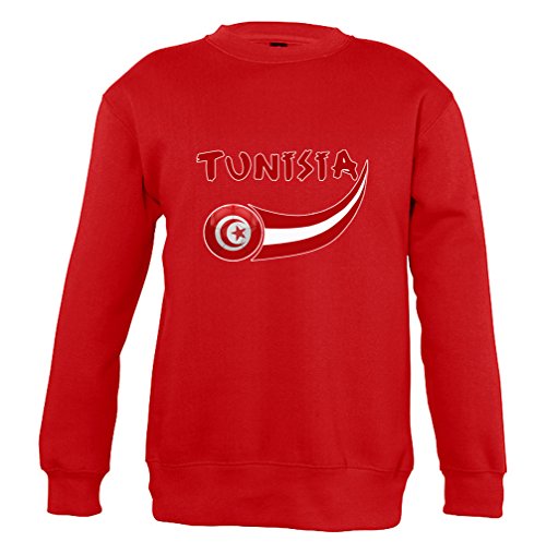Supportershop Tunesien Sweatshirt Jungen XL rot Supportershop Tunesien Sweatshirt Jungen XL rot von Supportershop