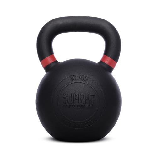 Suprfit – Elite Kettlebells 32 kg – pulverbeschichtete Kugelhantel aus massivem Gusseisen für Fitness, Crossfit & Krafttraining – mit Farbcodierung zur besseren Unterscheidung der Gewichte Suprfit – Elite Kettlebells 32 kg – pulverbeschichtete Kugelhantel aus massivem Gusseisen für Fitness, Crossfit & Krafttraining – mit Farbcodierung zur besseren Unterscheidung der Gewichte von Suprfit