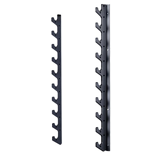 Suprfit Ratmar 10 Hantelablage - Langhantelablage per Wandhalterung, Hantelauflage für bis zu 10 Hantelstangen, gepolsterte Ablageflächen bewahren die Barbells vor Kratzern, platzsparendes Design Suprfit Ratmar 10 Hantelablage - Langhantelablage per Wandhalterung, Hantelauflage für bis zu 10 Hantelstangen, gepolsterte Ablageflächen bewahren die Barbells vor Kratzern, platzsparendes Design von Suprfit