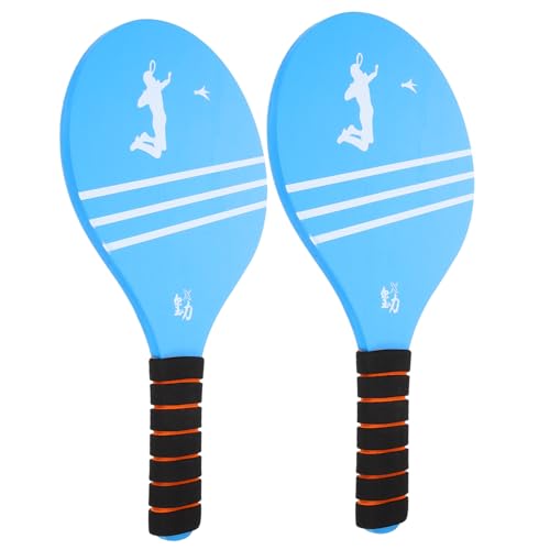 Supvox 1 Satz Banyu-schläger Badmintonschläger Schlägerspiel Im Freien Strandballschläger Badminton Set Federballschläger Schläger Für Ballspiele Federball Paddel Paddeln Holz 2st von Supvox