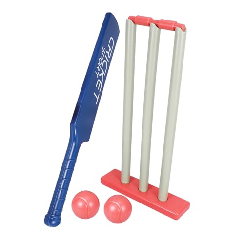 Supvox 1 Satz Hockeyschläger- Outdoor interaktives Kinderfreundliche Sport Cricket-Kit interaktives Cricketspiel Cricket-Spiel Abs von Supvox