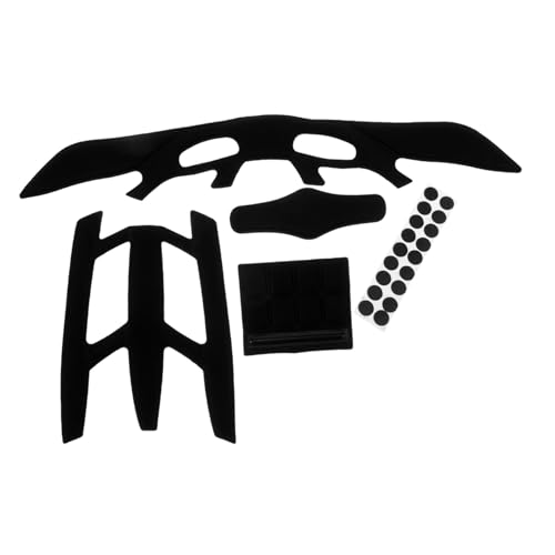 Supvox 1 Satz Schweißabsorbierendes Helmfutter Helmzubehör Helm-Schwammpolster fahrradhelm pad Helm-Innenfutter Fahrradhelm-Pads Schwammpolster für Fahrradhelme Helmpolstereinsätze Black Supvox 1 Satz Schweißabsorbierendes Helmfutter Helmzubehör Helm-Schwammpolster fahrradhelm pad Helm-Innenfutter Fahrradhelm-Pads Schwammpolster für Fahrradhelme Helmpolstereinsätze Black von Supvox