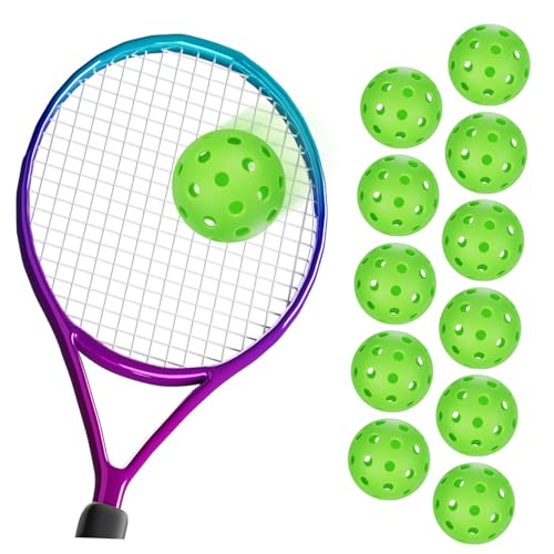 Supvox 12 Stück Pickleball Baseball Übungsbälle Aus Sport Kunststoff Schlagübungsbälle Hohle Kunststoff Basebälle Trainingsbälle Kunststoff Übungsbälle Übungsbälle Grünes PVC von Supvox