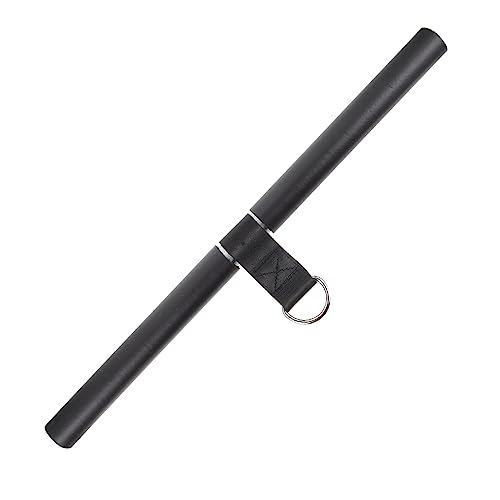 Supvox 1Stk Spurstange pullup bar pull-up bars Fitnesszubehörstange zugpendel Klimmzugstange Bizepsstange gerader Balken Griff hoch Stange herunterziehen Fitnessgeräte Stahl Black von Supvox