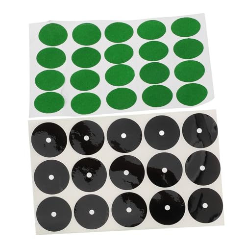 Supvox Snooker Billard Pool Tisch Marker Aufkleber Patch Ausbessern Patches für Pool Tisch Tuch Runde Klebstoff Aufkleber Supvox Snooker Billard Pool Tisch Marker Aufkleber Patch Ausbessern Patches für Pool Tisch Tuch Runde Klebstoff Aufkleber von Supvox