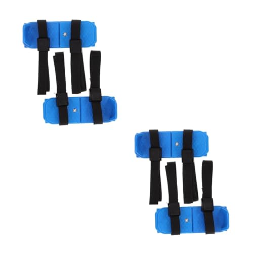 Supvox 2 Paar Schlittschuhe Für Kinder Eiskunstlauf Kufenhüllen Für Schlittschuhe Kufenschutz Für Schlittschuhe Doppelkufen-Schlittschuhe Rollschuhzubehör Inline Skates Plastik Sky-Blue von Supvox