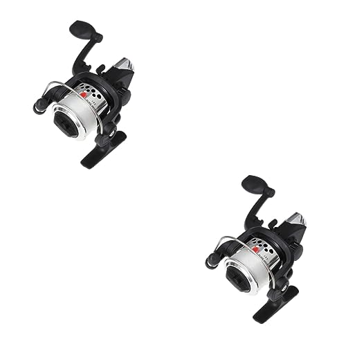 Supvox 2 Stück 200 Spule Fishing Reel freilaufrolle Angeln Saltwater Angelrollen mit Schnurzähler Baitcaster Rollen Baitcastrolle kleine Angelrolle Mikro-Angelrolle Angelrolle mit Kabel von Supvox