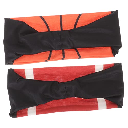 Supvox 2St Sport Stirnband Basketball Stirnband laufstirnband Jogging-Haarband Trainingsstirnbänder für Frauen Stirnbänder weiblich Bandeau Sport-Haarbänder Fitness-Zubehör Polyester von Supvox