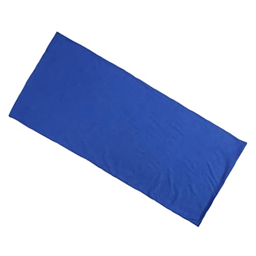 Supvox 2st Kuvert-Fleece-Schlafsack Abdeckung Camping Korb Chaiselongue Zelt Lagerdecke Decken Bett Pavillon Überdachung Im Freien Cool Tragbare Ruhematte Outdoor-Accessoire Vlies Blue von Supvox