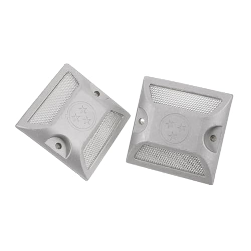 Supvox 2st Reflektierende Straßenstollen Reflexstreifen Für Anhänger Reflektierende Weste Läuft Einfahrtsmarkierung Straßenmarkierungen Led Weißes Reflektierendes Band Plastik Silver Supvox 2st Reflektierende Straßenstollen Reflexstreifen Für Anhänger Reflektierende Weste Läuft Einfahrtsmarkierung Straßenmarkierungen Led Weißes Reflektierendes Band Plastik Silver von Supvox
