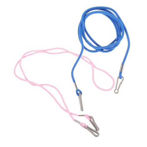 Supvox 2st Skihandschuh-Lanyard Handschuhe Riemen Fäustlingsriemen Clips Für Kinderhandschuhe Anti-Verlust-Seil Für Handschuhe Ant I-Lost Seil Für Handschuhe Handy-Armband Nylon Rosa von Supvox