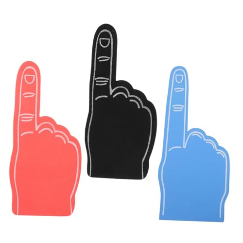 Supvox 3er Set Finger Für Sportliche Anlässe Hand Cheerleading Requisiten Und Ideal Für Fußball Events Und Fanartikel Zum Anfeuern Supvox 3er Set Finger Für Sportliche Anlässe Hand Cheerleading Requisiten Und Ideal Für Fußball Events Und Fanartikel Zum Anfeuern von Supvox