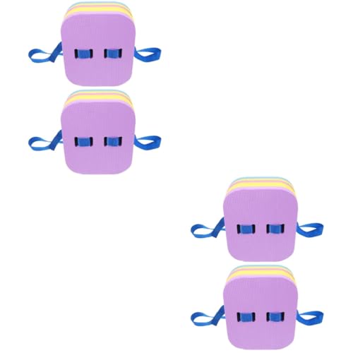 Supvox 4 Stück Schwimmbrett Schwimmbecken Schwimmt Sicherheitsschwimmkörper Kinder Schwimmen Zurück Schwimmgürtel Für Schwimmbecken Rückenschwimmtrainer Schwimmausrüstung Violett Eva von Supvox