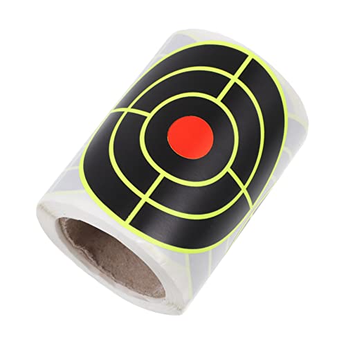 Supvox 6 Sätze Ziel Beschriftung Archery Target Objektive Klebepunkt Goal Aufkleber Professionelle Zielpapiere Klebrigkeit Zieletiketten Ziel Papiere Fluoreszierendes Papier 200 Stück * 6 von Supvox