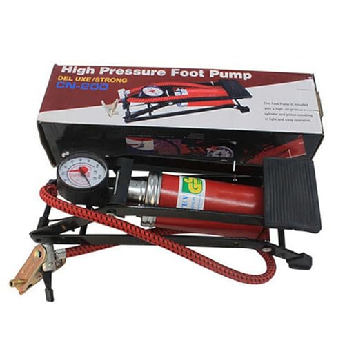 Supvox Autopumpe handlenzpumpe handpumpe Luftpumpe Auto Accessories car Accessories Auto zunehör autoreifen Standpumpen Inflator Reifen Standpumpe Hochdruck-Fußpumpe aktivierte Standpumpe von Supvox