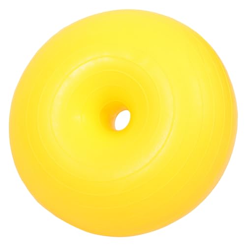 Supvox Donut Fitnessball Sport Donut Ball Yoga Pilates Ball Verdickung Anti-Blast Workout Stabilitätsball Für Yoga Bewegung Und Gleichgewichtstraining Gelb Supvox Donut Fitnessball Sport Donut Ball Yoga Pilates Ball Verdickung Anti-Blast Workout Stabilitätsball Für Yoga Bewegung Und Gleichgewichtstraining Gelb von Supvox