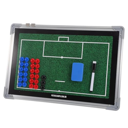 Supvox Fußballbrett Sportballbrett Basketballbrett Für Trainer Sportball Coaching Zubehör Fußball Coachingbrett Training Sportball Trainingsbrett Grüne Aluminiumlegierung von Supvox