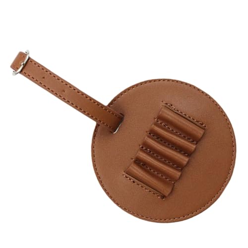 Supvox Golf-Teg-Sets Golf-Bleistifttasche Vize-Golfbälle Golfabdeckungen Abdeckungen für Golfschläger Taschen für Golfwagen Tees Veranstalter Teebeutel aus Leder Golf-Tees-Abdeckung Brown von Supvox