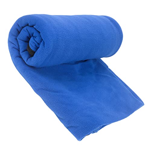 Supvox Kuvert-Fleece-Schlafsack Abdeckung Pavillon Chaiselongue Lagerdecke Korb Zelt Bett Im Freien Decken Cool Überdachung Camping Tragbare Picknickdecke Matte Zum Ausruhen Blue Vlies von Supvox