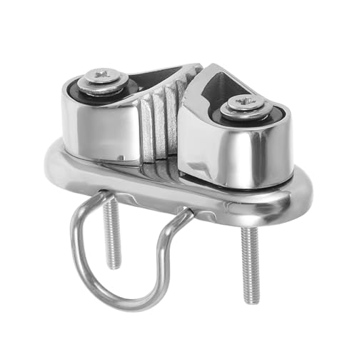 Supvox Marine-nockenklampe Klemmbrett Hardware Für Bootsdecks Kajak-nockenklemme Marine Line Stollen Deckscharnier Drehscharnier Nockenklemme Für Boote Seilklemme Edelstahl 316 Silver von Supvox