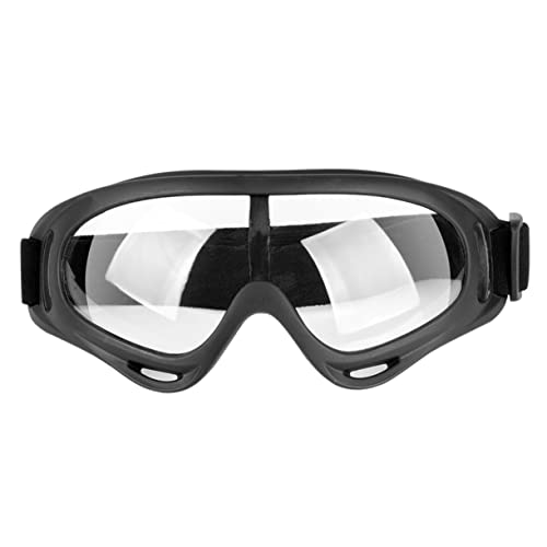 Supvox Outdoor Fahrradbrille Für Herren Und Damen Winddicht Staubschutz Anti Beschlag Für Radfahren Und Skifahren Vollständig Geschlossene Transparente Schutzbrille von Supvox