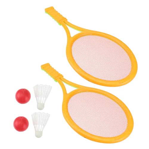 Supvox Tennis-badmintonschläger-Set Für Kinder Abs-schläger Einfach Ideal Für Anfänger Zufällige Farbe von Supvox