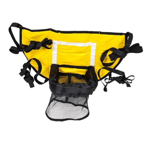 Supvox Trampolin-Basketballkorb Kinder Trampolin Basketballkorb für Tampolin Basketballkorb-Aufsatz Basketballkorb-Trampolin Rutschenaufsatz für Trampolin Basketballkorb Licht PVC Yellow von Supvox