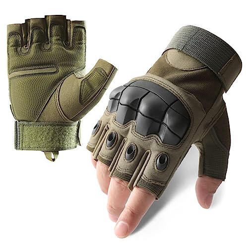 Surakey Herren Taktische Handschuhe Halbfinger Taktische Handschuhe Fahrrad Handschuhe Motorradhandschuhe Mountainbike Handschuhe Outdoor Sport Handschuhe Ideal für Fahrrad Airsoft Militär Paintball Surakey Herren Taktische Handschuhe Halbfinger Taktische Handschuhe Fahrrad Handschuhe Motorradhandschuhe Mountainbike Handschuhe Outdoor Sport Handschuhe Ideal für Fahrrad Airsoft Militär Paintball von Surakey