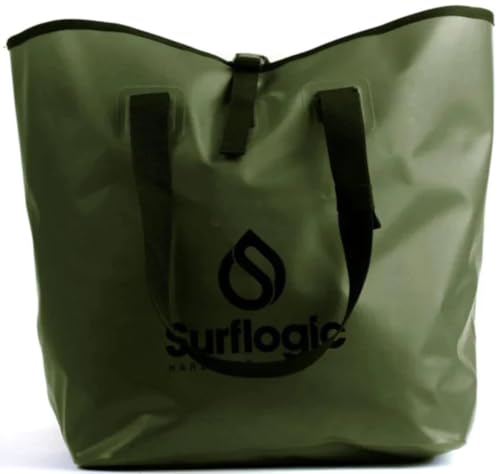 SURF LOGIC Surflogic Wasserdicht Dry-Bucket 50L wasserdichte Tasche, Erwachsene, Unisex, Olivgrün (Grün), 50 l von SURF LOGIC